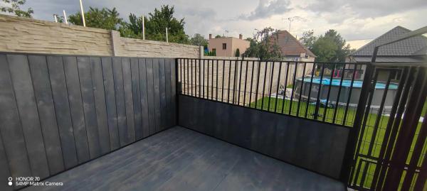 Voliéra pre psa BLACK-LINE 2x2m ANTRACIT