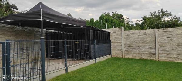 Voliéra pre psa BLACK-LINE 2x2m ANTRACIT